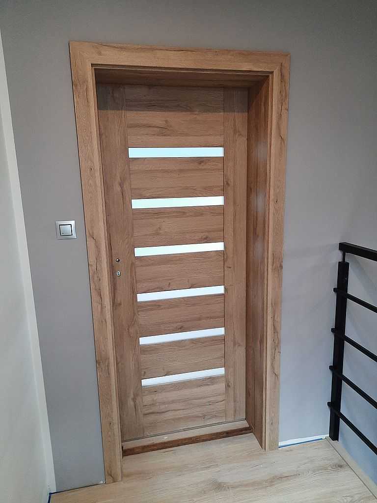 Drzwi w okleinie drewnopodobnej Bydgoszcz 06