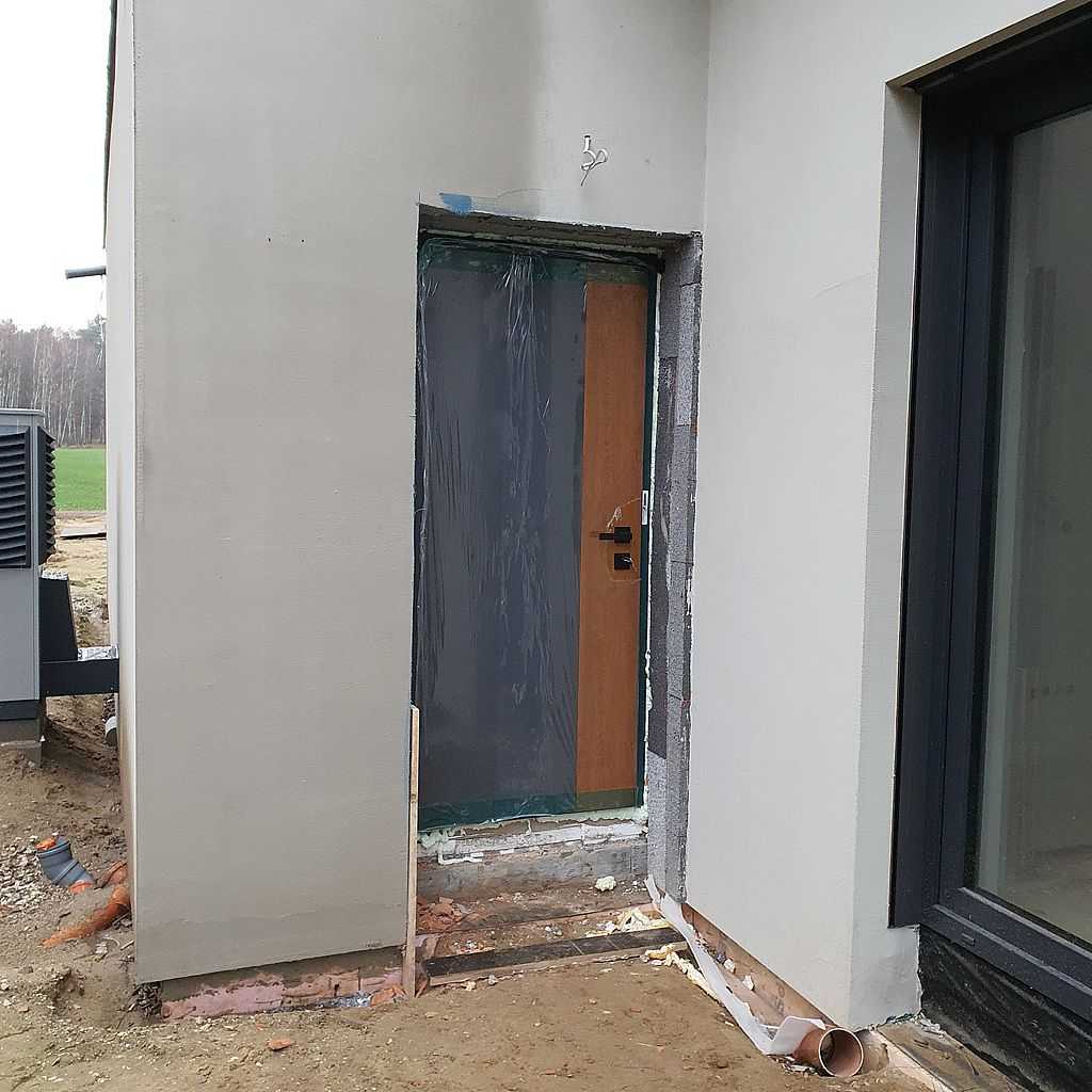 Aluminiowe drzwi zewnętrzne Łódź 06