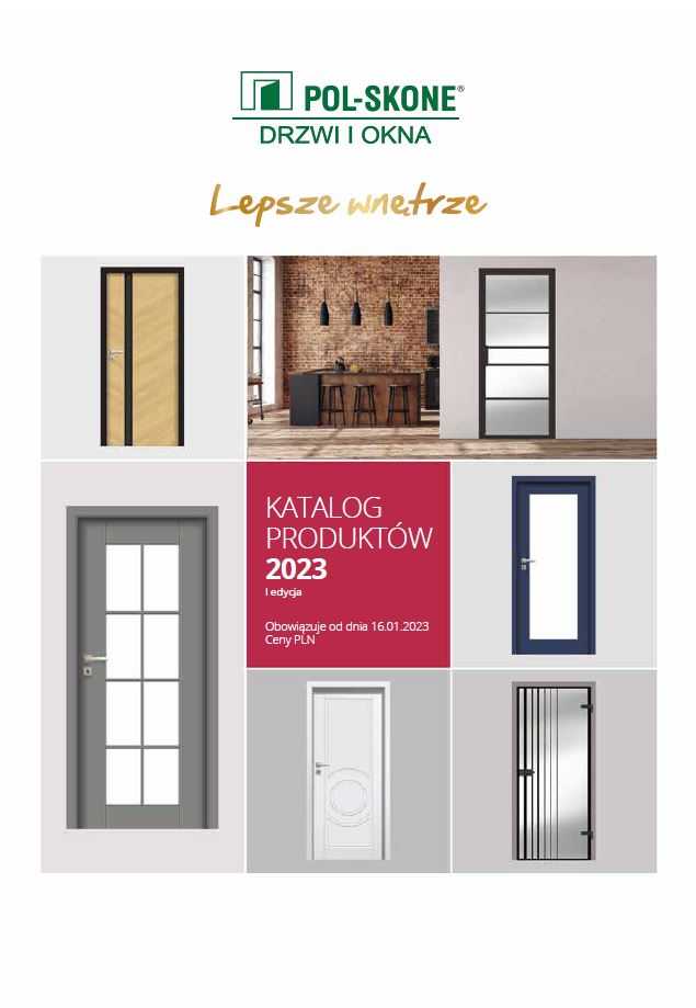 Katalog drzwi Pol-Skone Leprze wnętrze 2023 wer 01